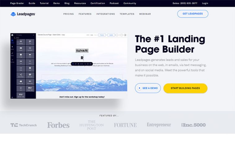 Las 8 mejores herramientas para crear landing pages o páginas de ...